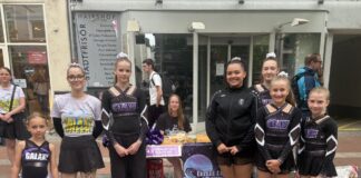 Galaxy Cheer bei „Sport in der City“ in Gießen