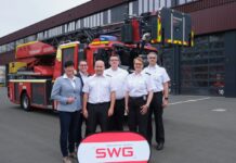 SWG feiern mit der Gießener Feuerwehr