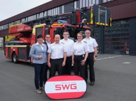SWG feiern mit der Gießener Feuerwehr