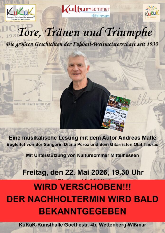 Matlé Plakat verschoben
