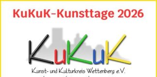 KuKuK-Kunsttage 2026 mit anschließender Werkschau Freitag, 10. Juli bis Dienstag, 14. Juli, Wettenberg-Wißmar