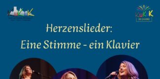 Konzert „Herzenslieder: Eine Stimme – ein Klavier“
