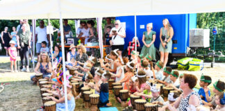 30 Jahre Kita Nordeck-Winnen: Jubiläum voller Trommeln, Tanz und strahlender Kinderaugen
