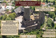 Kulturveranstaltungen 2026 auf Burg Gleiberg