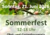 Einladung zum Sommerfest des OGV Wieseck e.V.