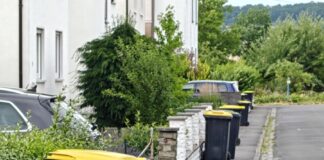 Schon 5 Tage Stillstand: Bürger warten vergeblich auf die Leerung der Gelben Tonne