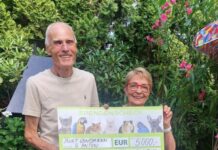Großzügige Spende von 5000,- Euro für Katzenreich e.V.
