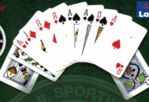 Am 31. Juli in Lardenbach Skat- und Mau-Mau spielen