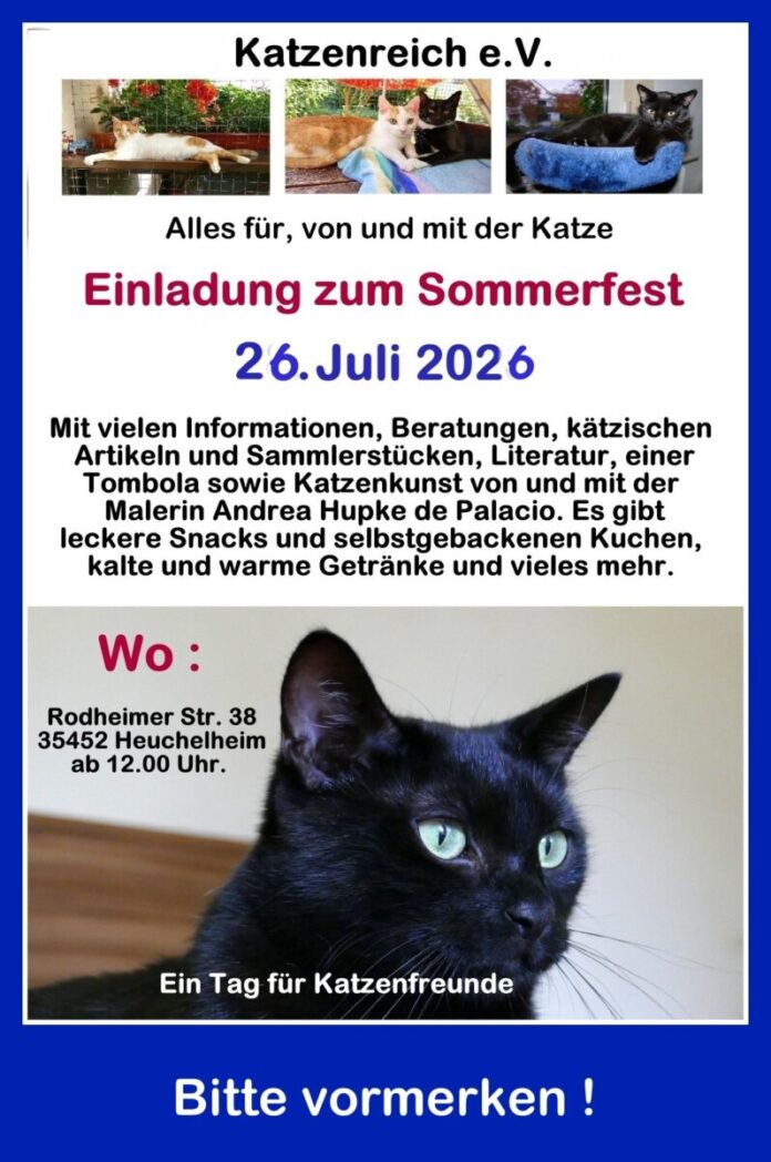 Bild der Woche 27 Einladung Sommerfest 2026