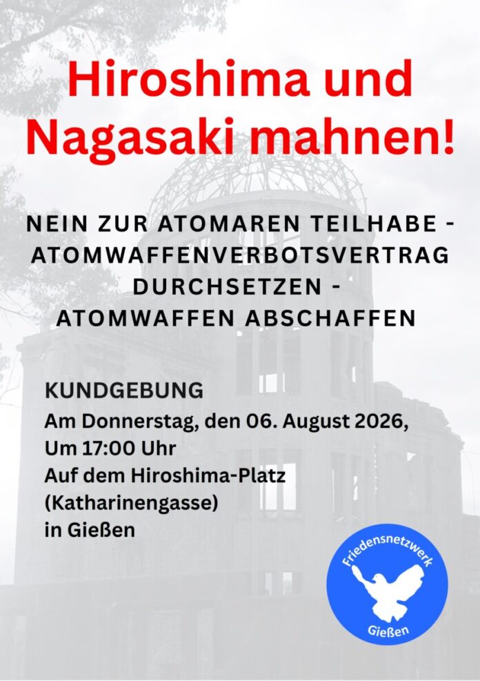 Flyer Hiroshima_2025 - Vorderseite