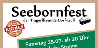 Seebornfest der Dorf-Güller Tragerlfreunde am 25. + 26. Juli