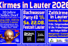 Luttara feiert 3. Kirmes in Lauter