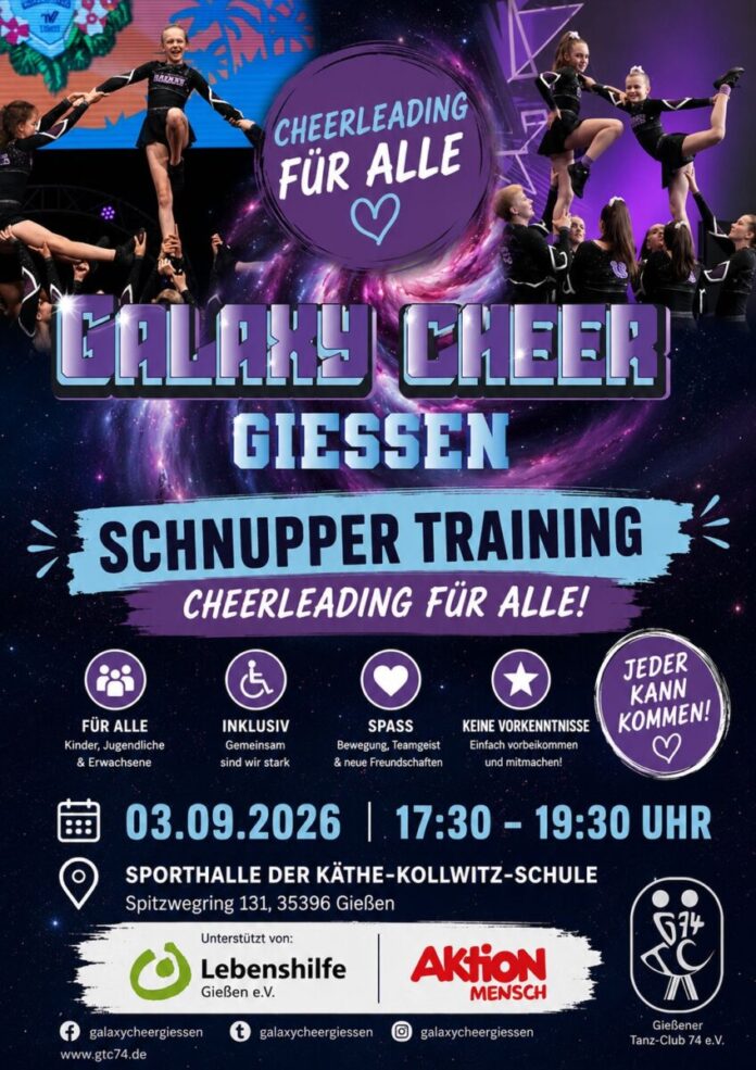 Plakat Galaxy Cheer Final