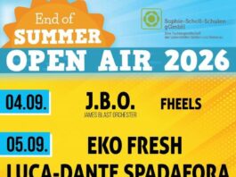 “End of Summer Open Air” an der Sophie-Scholl-Schule Gießen