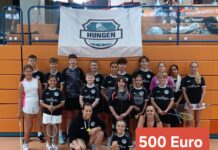 Volksbank Mittelhessen spendet der Badmintonjugend