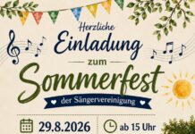 Sommerfest der Sängervereinigung Germania-Eintracht Wißmar