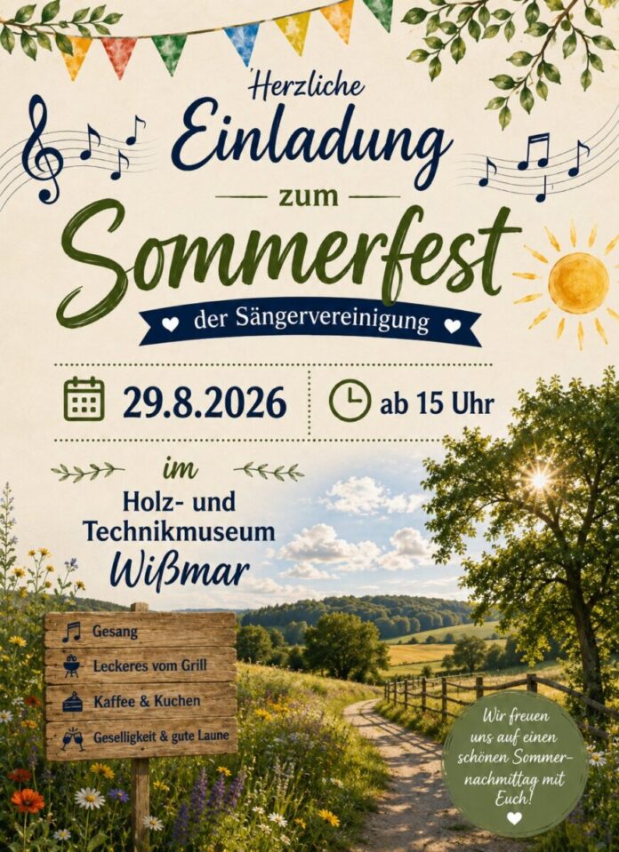 2026 Sommerfest Plakat