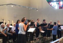 “Dies ist die Nacht, da mir erschienen…”, Blockflötenensemble probt für Weihnachtskonzert