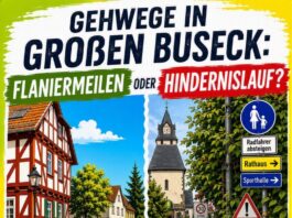 Gehwege in Großen Buseck: Flaniermeilen oder Hindernislauf?