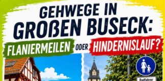 Gehwege in Großen Buseck: Flaniermeilen oder Hindernislauf?
