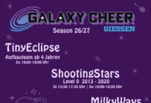 GalaxyCheer Gießen startet in die Saison 2026/27