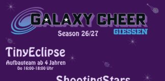 GalaxyCheer Gießen startet in die Saison 2026/27