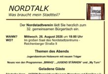 Veranstaltungshinweis: Bürgertisch Nordtalk