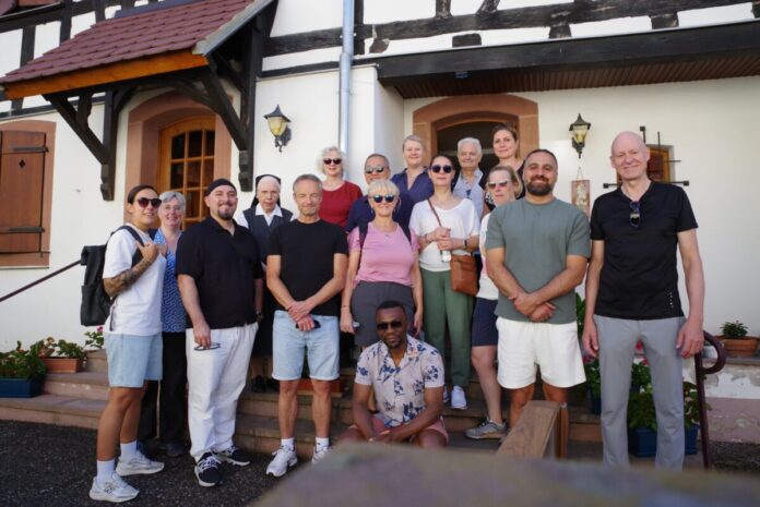 Gruppenbild bei den Quellentage 2026 - Modul 2 im Kloster Oberbronn