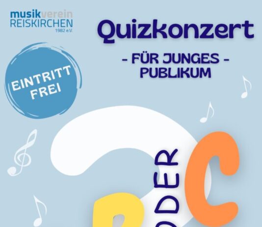 Musikalisches Rätselraten beim Musikverein Reiskirchen: Großes Quiz-Konzert für junge Menschen