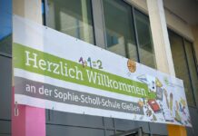 44 neue Fünftklässler an der Sophie-Scholl-Schule Gießen begrüßt