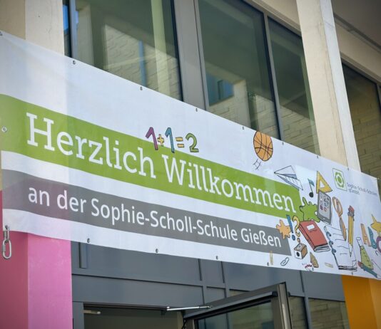 44 neue Fünftklässler an der Sophie-Scholl-Schule Gießen begrüßt