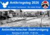 Der 1. September mahnt: “Friedensfähig statt kriegstüchtig!“