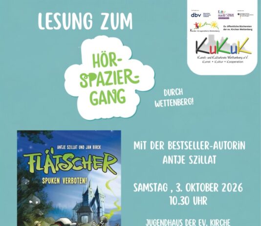 Auftaktveranstaltung zum Ferienspielangebot „Hörspaziergang durch Wettenberg“