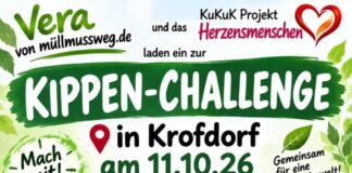 Kippen gehören in den Mülleimer – Kippen-Challenge in Krofdorf am 11.10.26