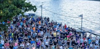 Frankfurter Sparkasse Skylight Run feiert Premiere
