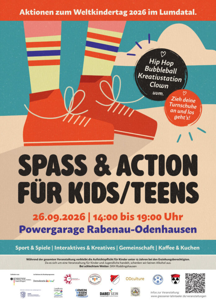 DabeiSein_PlakatA3_Weltkindertag-Powergarage