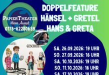 Doppelvorstellungen im Papiertheater