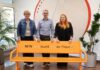 Zeichen gegen Gewalt an Frauen: Arbeitsagentur stellt orange Bank auf