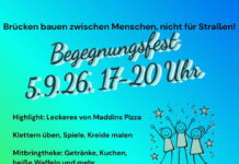 Begegnungsfest “Brücken bauen zwischen Menschen, nicht für Straßen” am 5.9. in Hattenrod