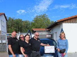 PT Cruiser Freunde Deutschland spenden an Tierheim Gießen