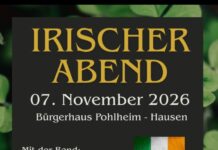 Konzert mit “Amarank” im Bürgerhaus Hausen, am Samstag, 7. November